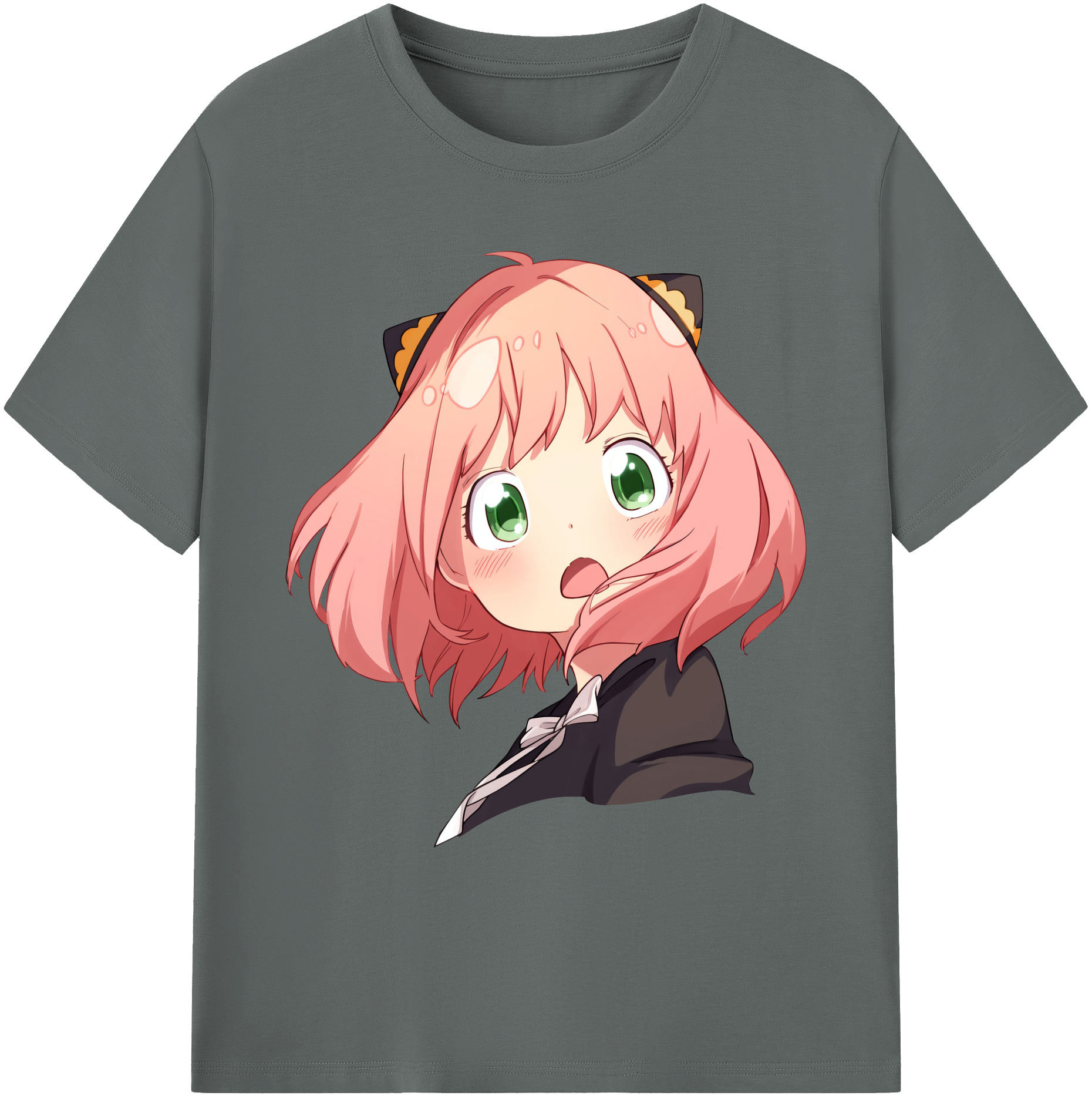（画像用） SPY×FAMILY间谍家家酒 綿100％ メンズ半袖Tシャツ｜肌触りやわらか＆通気性